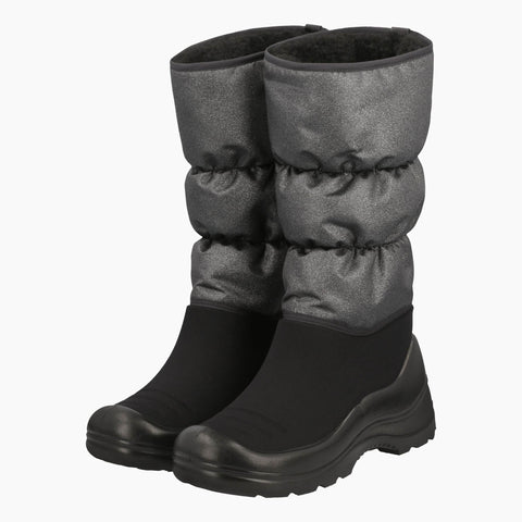 Kuoma Talvisaappaat Glitter, Musta