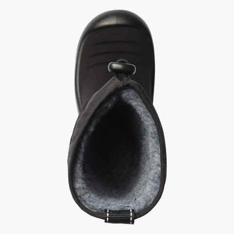 Kuoma Lasten talvisaappaat Lumilukko, Musta