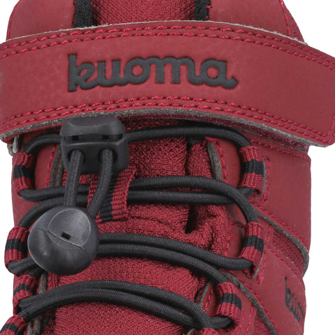 Kuoma Lasten vedenpitävät välikausikengät Kumma, Viininpunainen